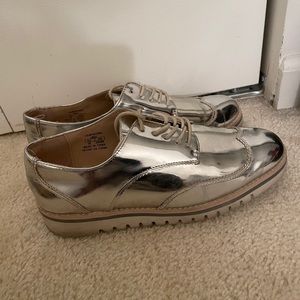 Zara metallic sneaker